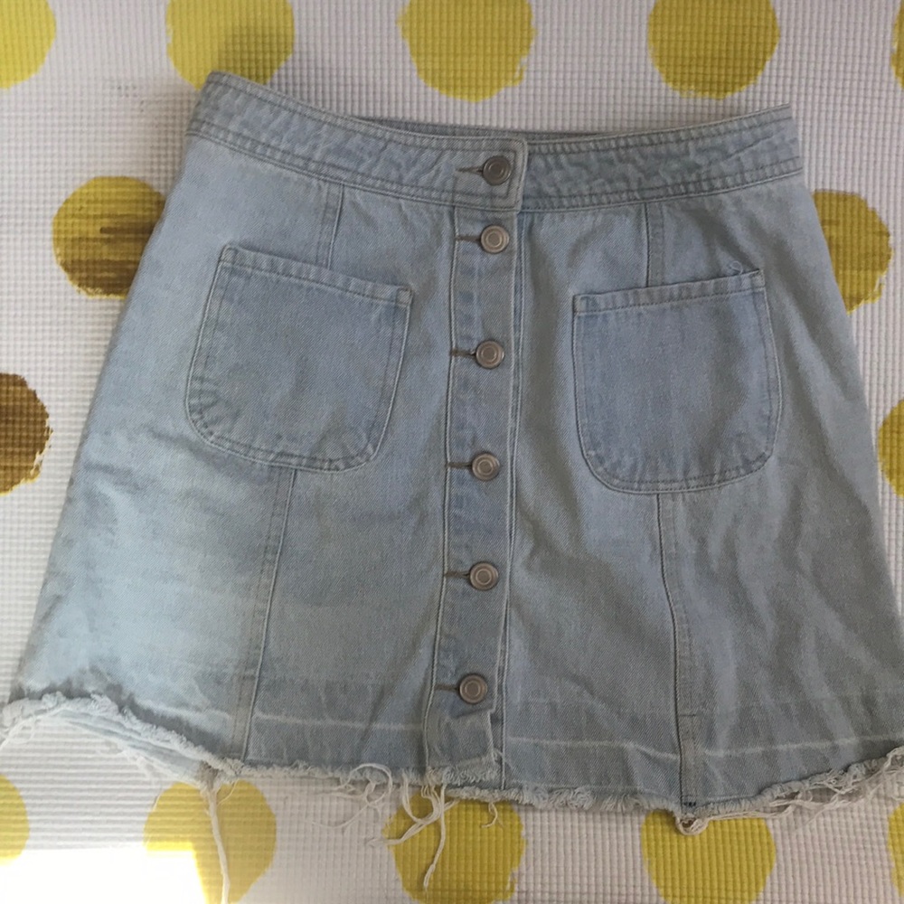 Denim skirt